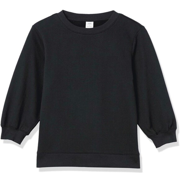 Amazon Women's Fleece Sleeve Detail Crewneck Sweatshirt (582) - Picture 3 of 4